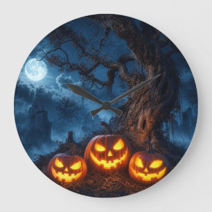 RELOJ REDONDO GRANDE HALLOWEEN