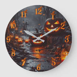 Reloj Redondo Grande Halloween