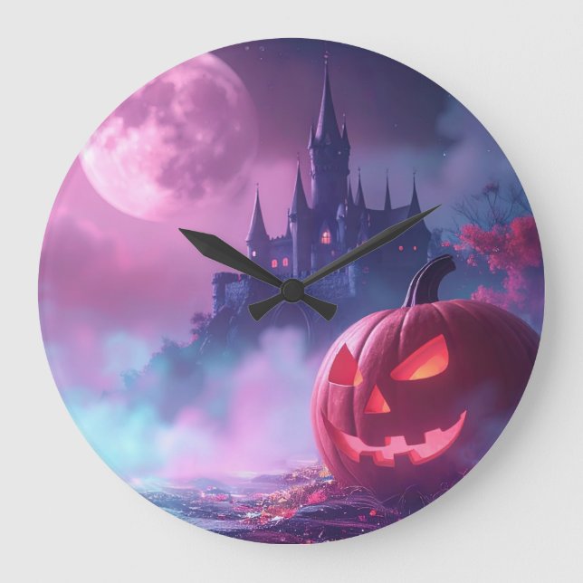 RELOJ REDONDO GRANDE HALLOWEEN (Anverso)
