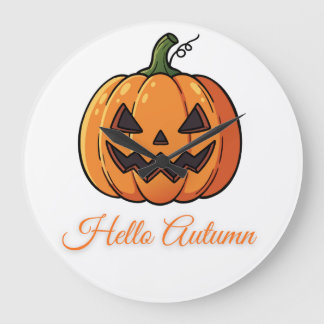 Reloj Redondo Grande Halloween Day October 