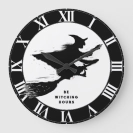 Reloj Redondo Grande Halloween divertida