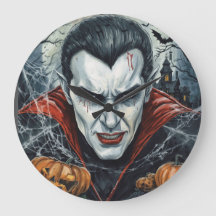 Halloween, vampiro sediento, parcela de calabazas