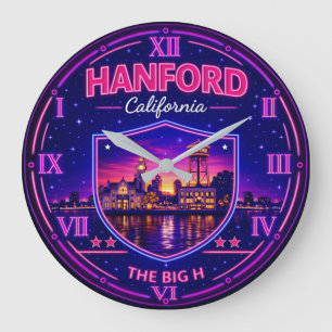 Reloj Redondo Grande Hanford California Historic Downtown