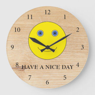Reloj Redondo Grande Have a nice day