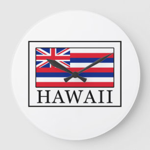Reloj Redondo Grande Hawaii
