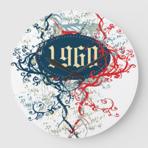 Reloj Redondo Grande Hecho en 1960 o desde 1960 o año de 1960