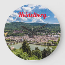Heidelberg Neckar Panorama Alemania