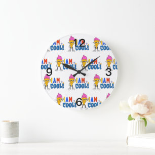 Reloj Redondo Grande helado fresco
