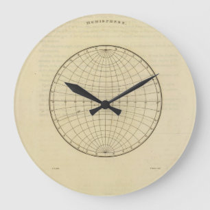 Reloj Redondo Grande Hemisphere.