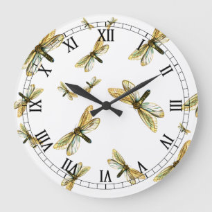Reloj Redondo Grande Hepialus humuli female - Ghost Moth or Ghost Swift