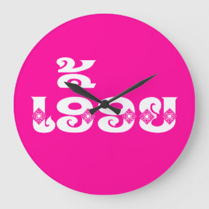 Reloj Redondo Grande Hermana lao - ເ ອື້ ອ ຍ / Euony - Laos