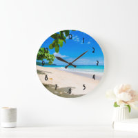 Hermosa foto soleada de playa tropical