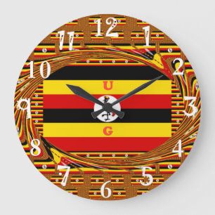Reloj Redondo Grande Hermosas y maravillosas ideas de Uganda