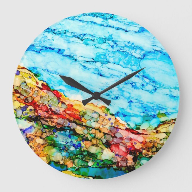 Reloj Redondo Grande High Tide (Anverso)