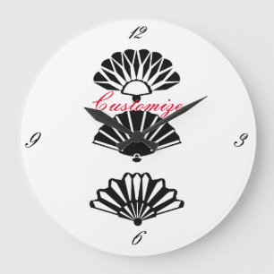 Reloj Redondo Grande Hinchas de Japón Thunder_Cove