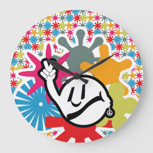 Reloj Redondo Grande HIPPIE ICON lines ver 2023 BY MASANSER