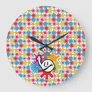 Reloj Redondo Grande HIPPIE ICON lines ver 2023 BY MASANSER