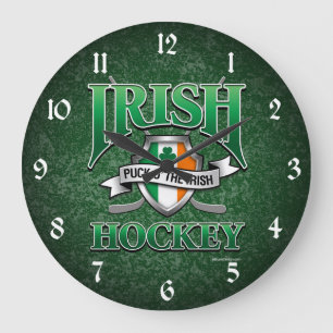 Reloj Redondo Grande Hockey sobre hierba