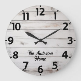 Reloj Redondo Grande Hogar familiar