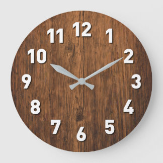 Reloj Redondo Grande holzuhr