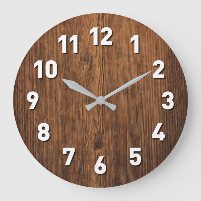 Reloj Redondo Grande holzuhr (Anverso)