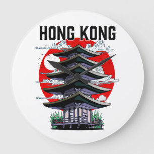 Reloj Redondo Grande Hong Kong