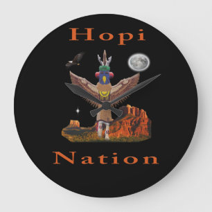 Reloj Redondo Grande Hopi Nation