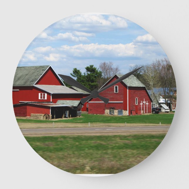 Reloj Redondo Grande Hora del país (Anverso)
