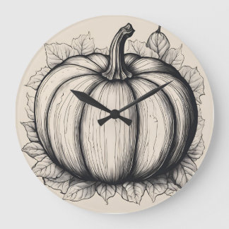 Reloj Redondo Grande Horloge d'autome