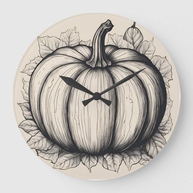 Reloj Redondo Grande Horloge d'autome (Anverso)