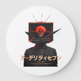 Reloj Redondo Grande Horloge en Acrylique