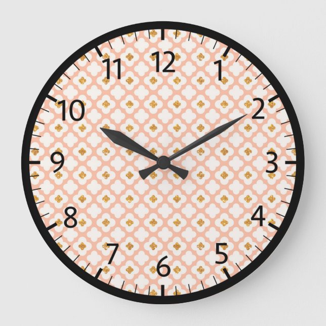 Reloj Redondo Grande Horloge en acrylique durable (Anverso)