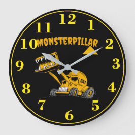 Reloj Redondo Grande Horloge monsterpillar