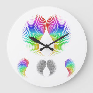 Reloj Redondo Grande Horloge murale à quartz 3D, la meilleure horloge