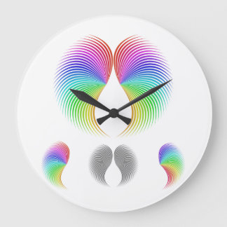 Reloj Redondo Grande Horloge murale à quartz 3D, la meilleure horloge à