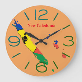 Reloj Redondo Grande Horloge murale rond New Caledonia