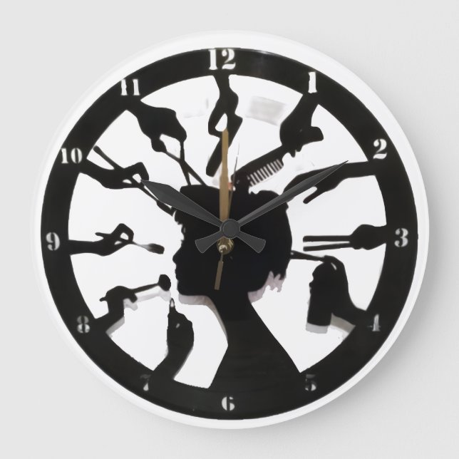 Reloj Redondo Grande Horlogeh (Anverso)