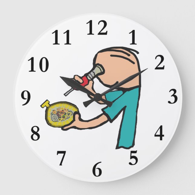 Reloj Redondo Grande Horología (Anverso)