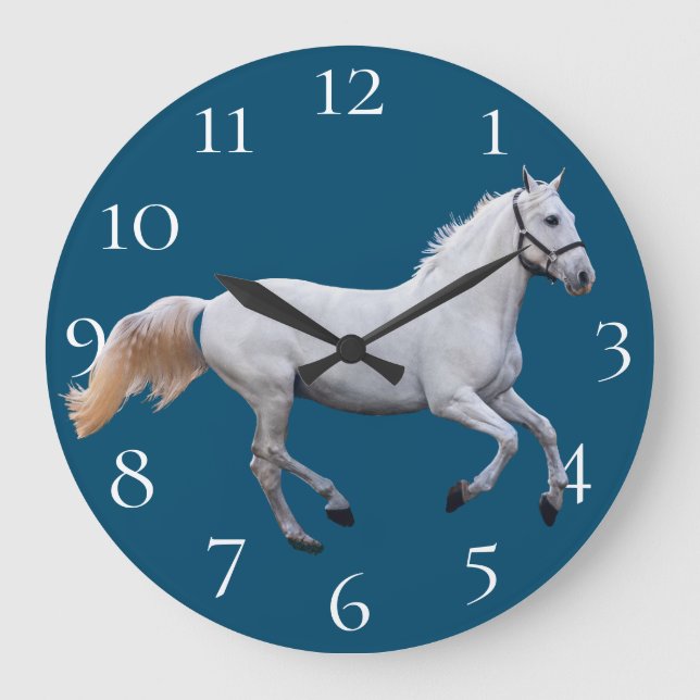 Reloj Redondo Grande Horse (Anverso)