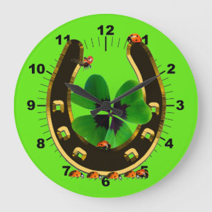 Reloj Redondo Grande Horseshoe