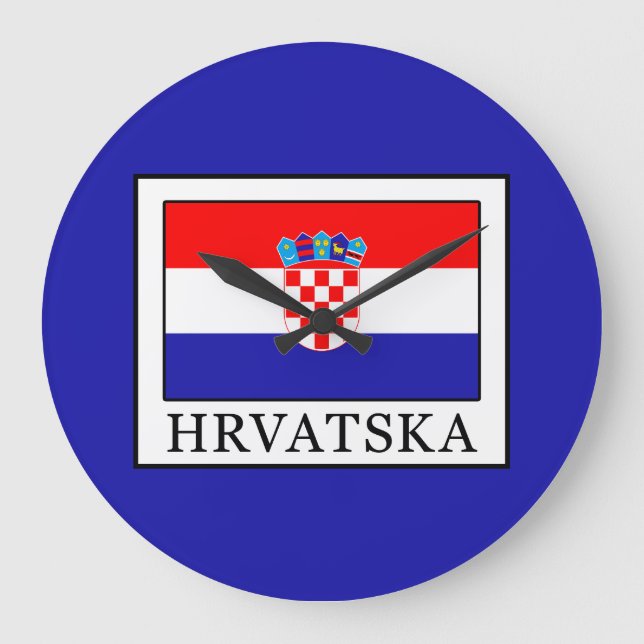 Reloj Redondo Grande Hrvatska (Anverso)