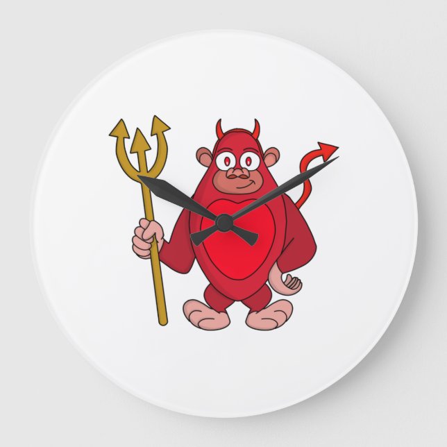 Reloj Redondo Grande https://www.zazzle.com/custom/clocks (Anverso)