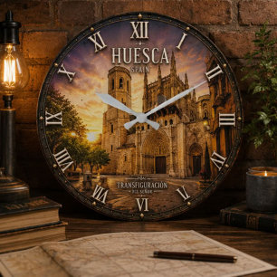 Reloj Redondo Grande Huesca Spain Catedral de la Transfiguración