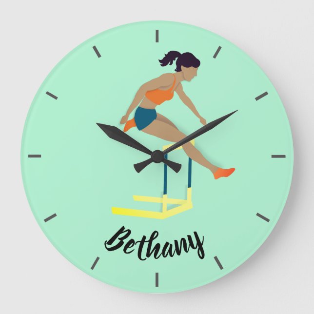 Reloj Redondo Grande Hurdles (Anverso)