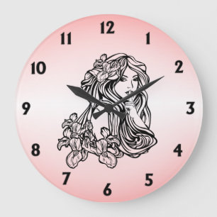 Reloj Redondo Grande Hush