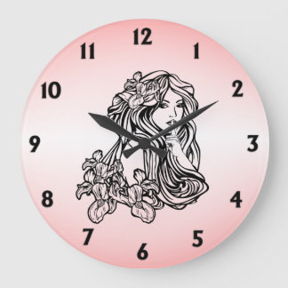 Reloj Redondo Grande Hush
