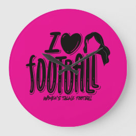 Reloj Redondo Grande I Love WTF