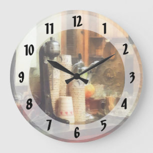 Reloj Redondo Grande Ice Cream Parlor