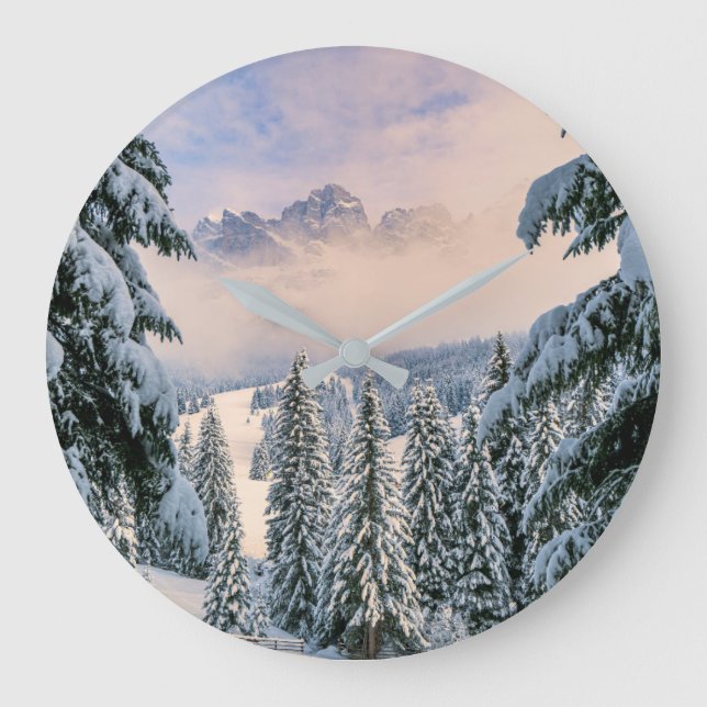 Reloj Redondo Grande Ice & Snow | Rosengarten, Germany (Anverso)