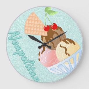 Reloj Redondo Grande Icecream